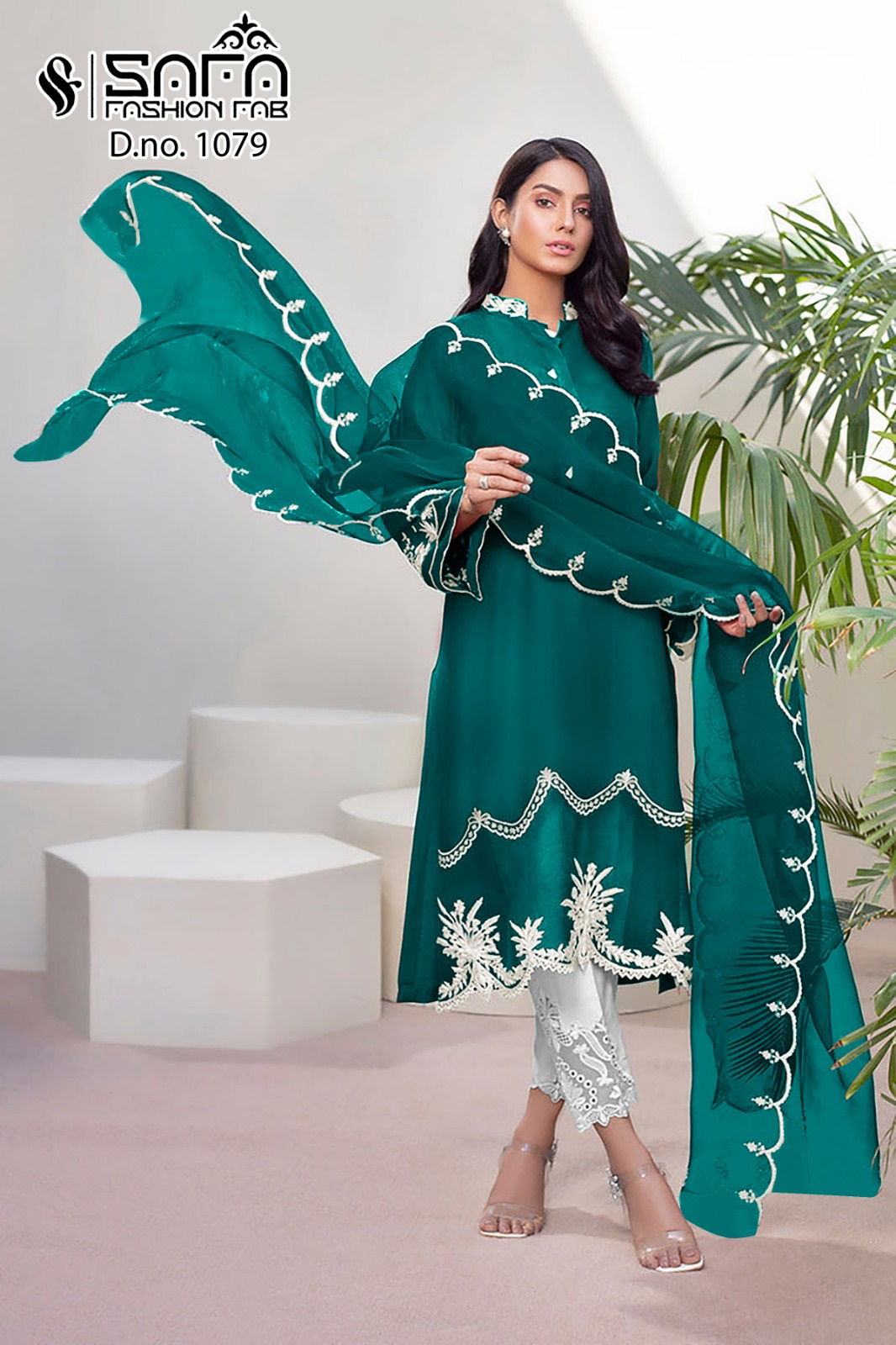 Safa Fashion 1079 Readymade Pakistani Suits Catalog
